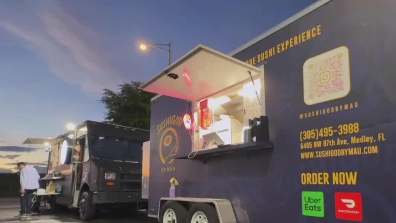 Sabor latino sobre ruedas: el furor de los ‘food trucks’ en el sur de Florida