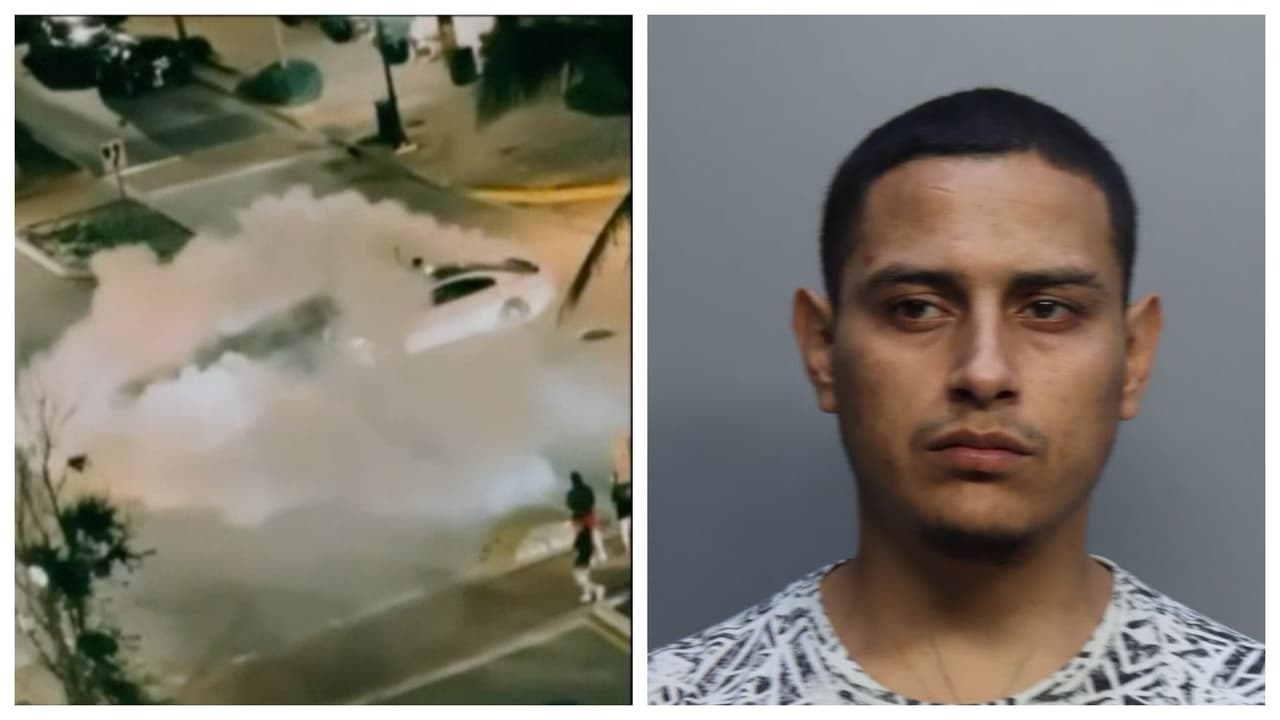 Enfrenta 40 cargos por organizar carreras ilegales de autos en Miami-Dade: lo hacía a través de Telegram