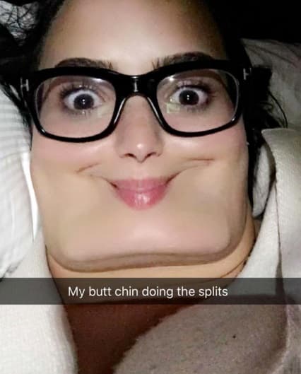 Ahhh! Snapchat es una maravilla, por eso Demi disfruta tanto de esta App.