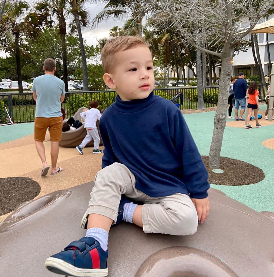 Desde el 2018, el "cachorro" más pequeño le alegra la vida a la familia Tacher.