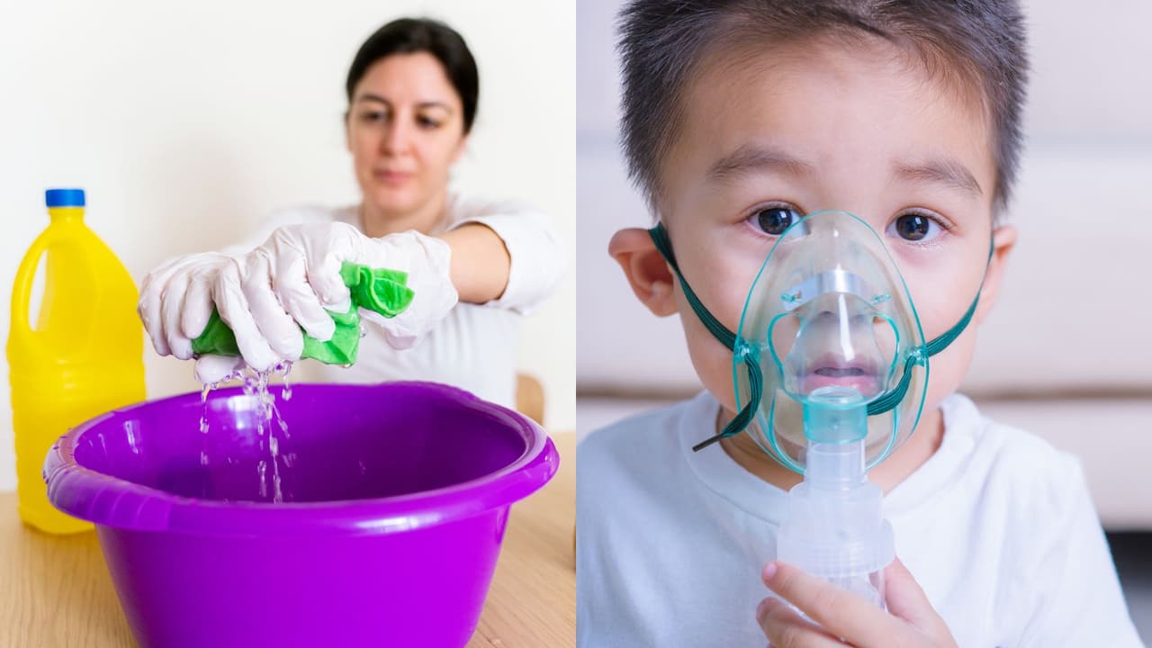 Usar cloro en estas superficies es peligroso, podrías intoxicar a tu familia