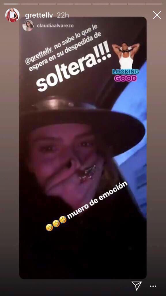 Faltando tan poco, la actriz de 42 años celebra en estos días 
<b>su segunda despedida de soltera,</b> en Las Vegas, en compañía de algunas amigas famosas, como 
<b><a href="https://www.univision.com/entretenimiento/bodas-de-famosos/la-despedida-de-soltera-de-claudia-alvarez-video">Claudia Álvarez</a></b>.