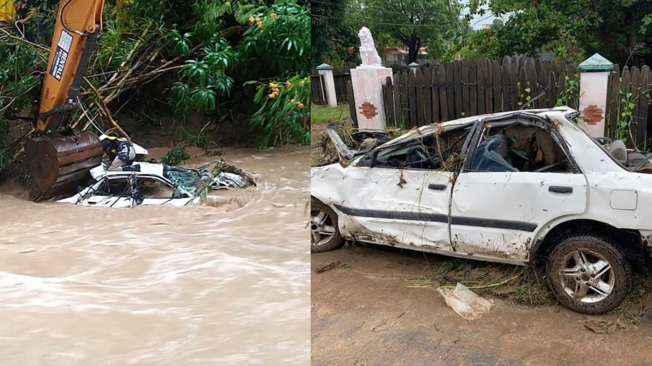 Continúa la búsqueda de mujer arrastrada junto a su auto por golpe de agua en Rincón