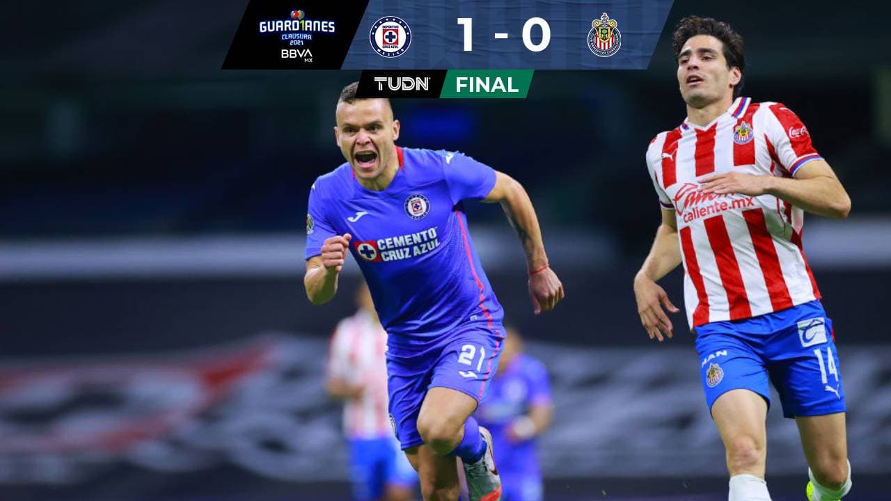 Cruz Azul vs Chivas en la Fecha 14 del Guard1anes Clausura 2021 BBVA MX.