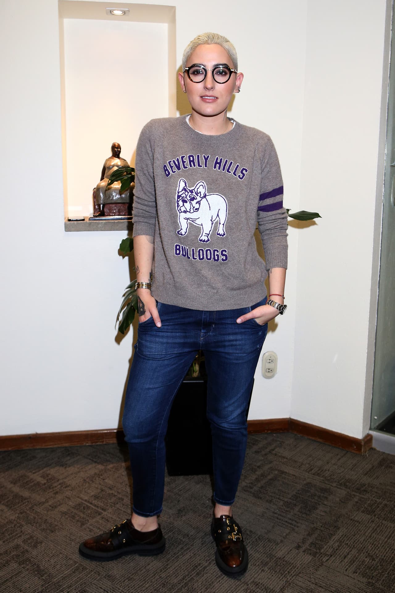 La presentadora Maca Carriedo, de 33 años de edad, demostró que será de esas viejitas por las que no pasan los años, al ser muy poco el cambio con respecto a la Maca de la actualidad.