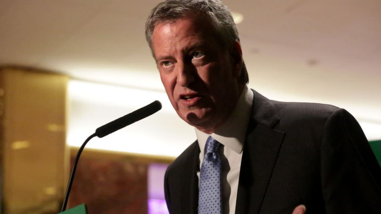 Bill de Blasio, alcalde de Nueva York: otro demócrata que aspira a la nominación para las presidenciales de 2020