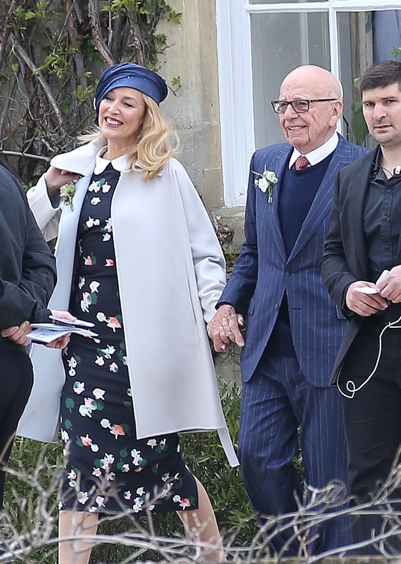 No podía faltar la mami, Jerry Hall.