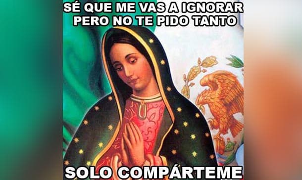 Imagen de la Virgen de Guadalupe sería la más viral en Facebook