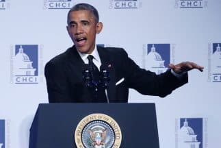 El presidente Barack Obama pronuncia un discurso en la 17 reunión anual del Instituto del Caucus Hispano en el Congreso (CHCI) en Washington DC.