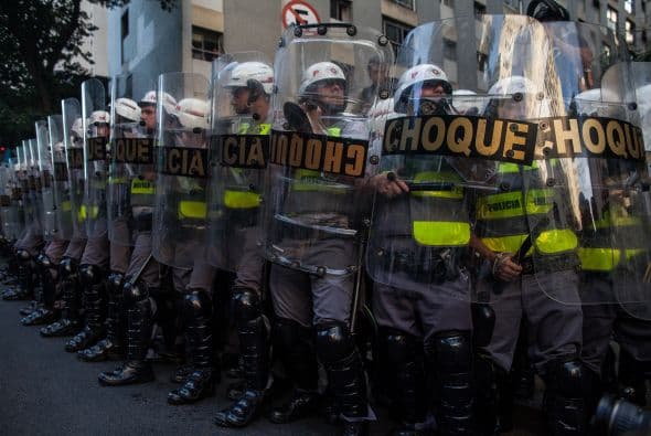 Las protestas se repitieron en más de una decena de ciudades brasileñas, como Río de Janeiro, Brasilia y Belo Horizonte.