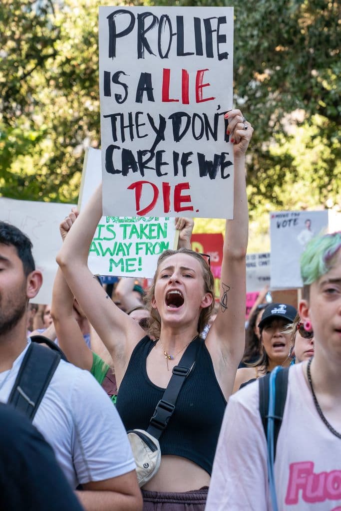 <b>"Provida es una mentira. A ellos no les importa si nosotras morimos".</b>