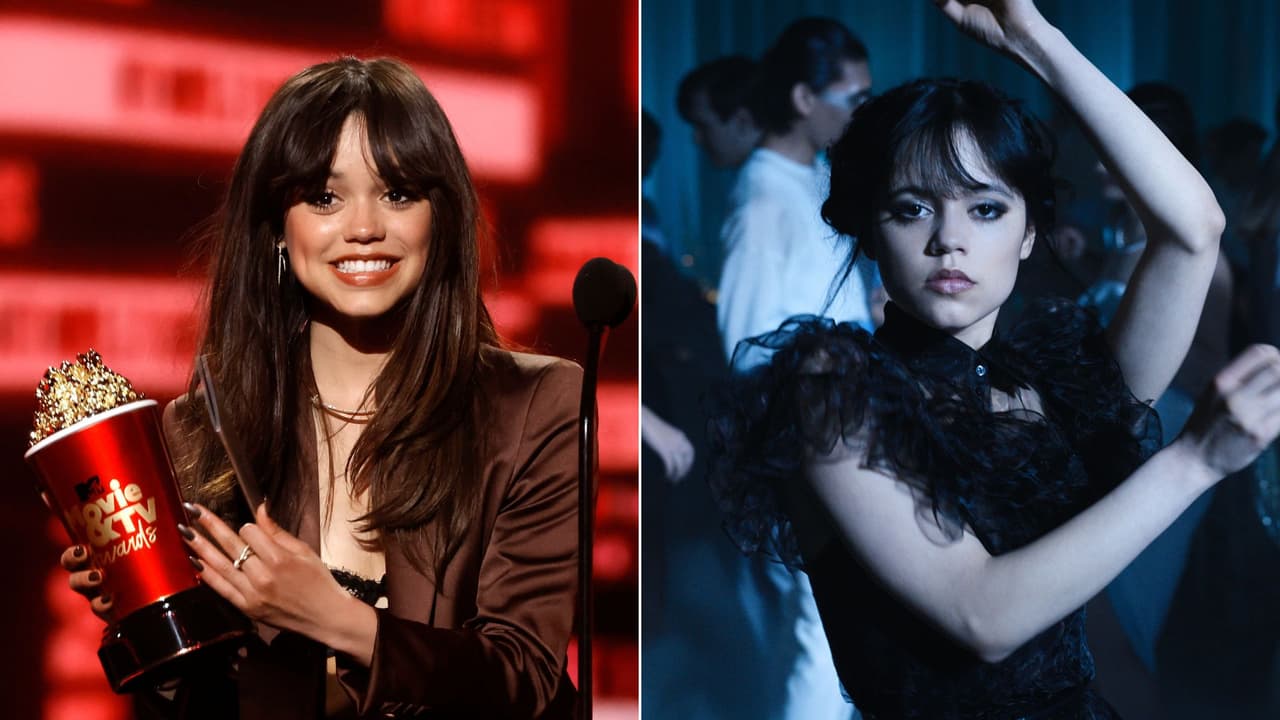 Jenna Ortega, Merlina en ‘Wednesday’
<br>