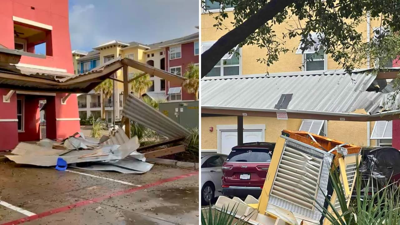 <b>Una tormenta severa azotó el norte de Texas este martes, dejando daños considerables</b>, especialmente en el área de Lewisville. Un complejo de apartamentos fue gravemente afectado por ráfagas de viento que superaron las 40 millas por hora, causando destrozos en el estacionamiento. Además, varias zonas del complejo, incluyendo ventanas y techos, también sufrieron daños.