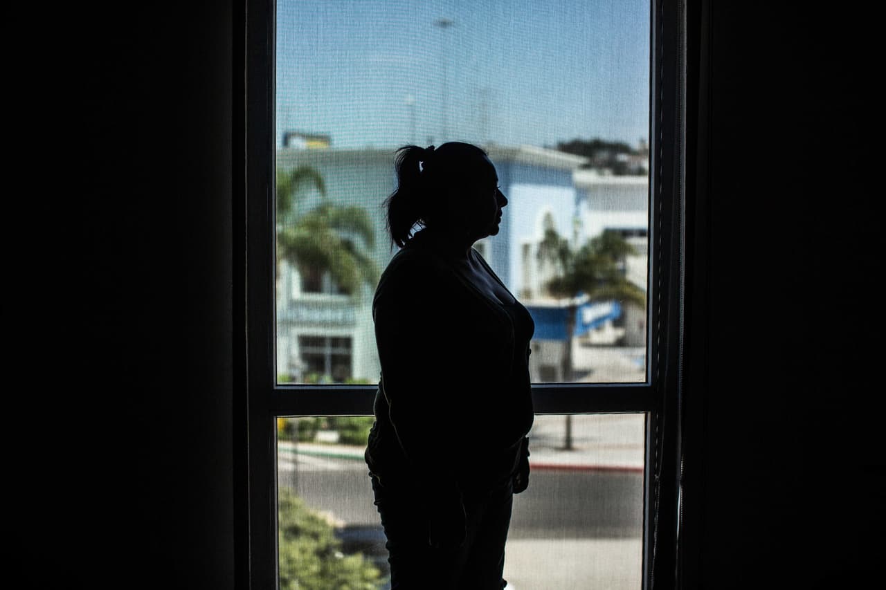 "Siento muchas cosas cuando pienso en mis hijos", asegura Martha, que ahora busca llegar a Estados Unidos para pedir asilo.