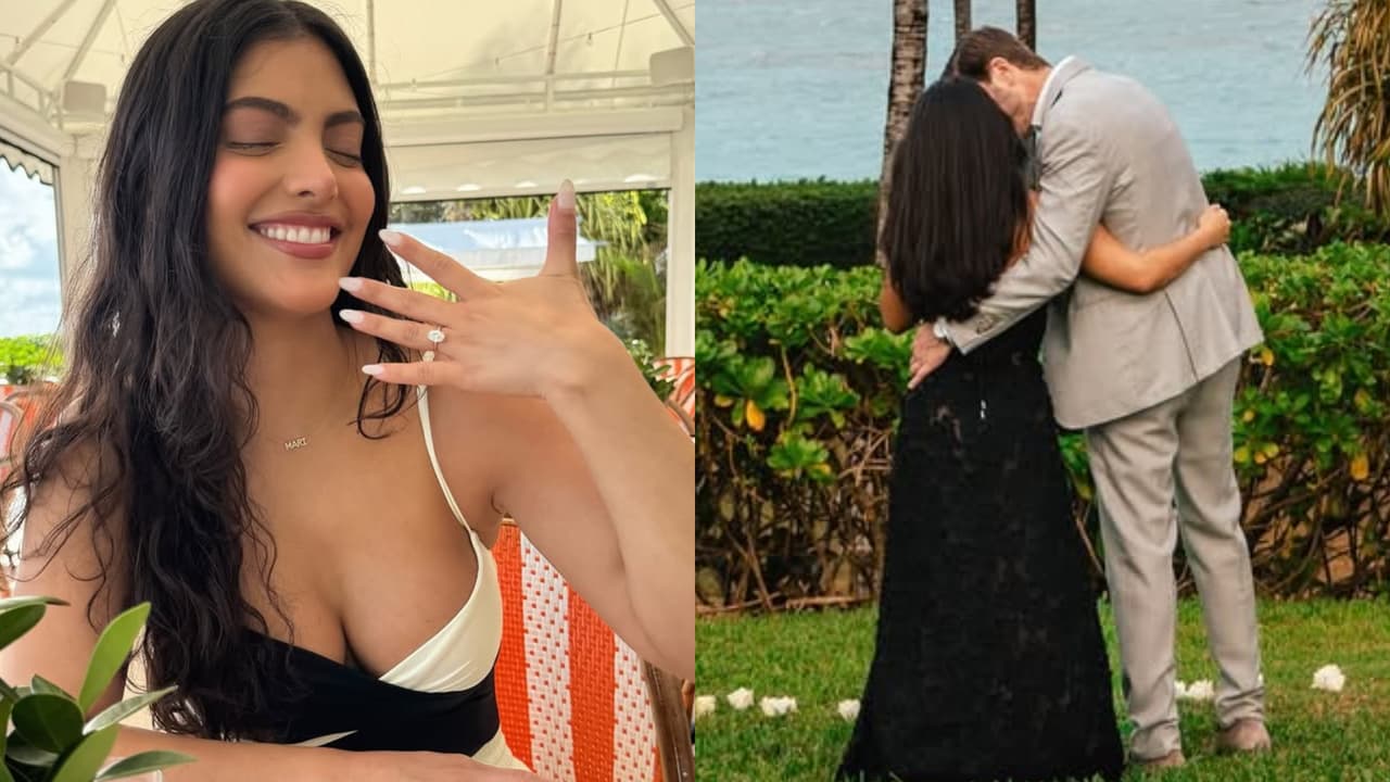 Marielena Dávila anunció así su compromiso a finales de enero pasando, dejando el misterio en el aire sobre la identidad de su novio.