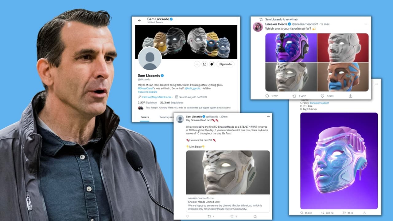 'Hackean' cuenta de Twitter del alcalde de San José, Sam Liccardo