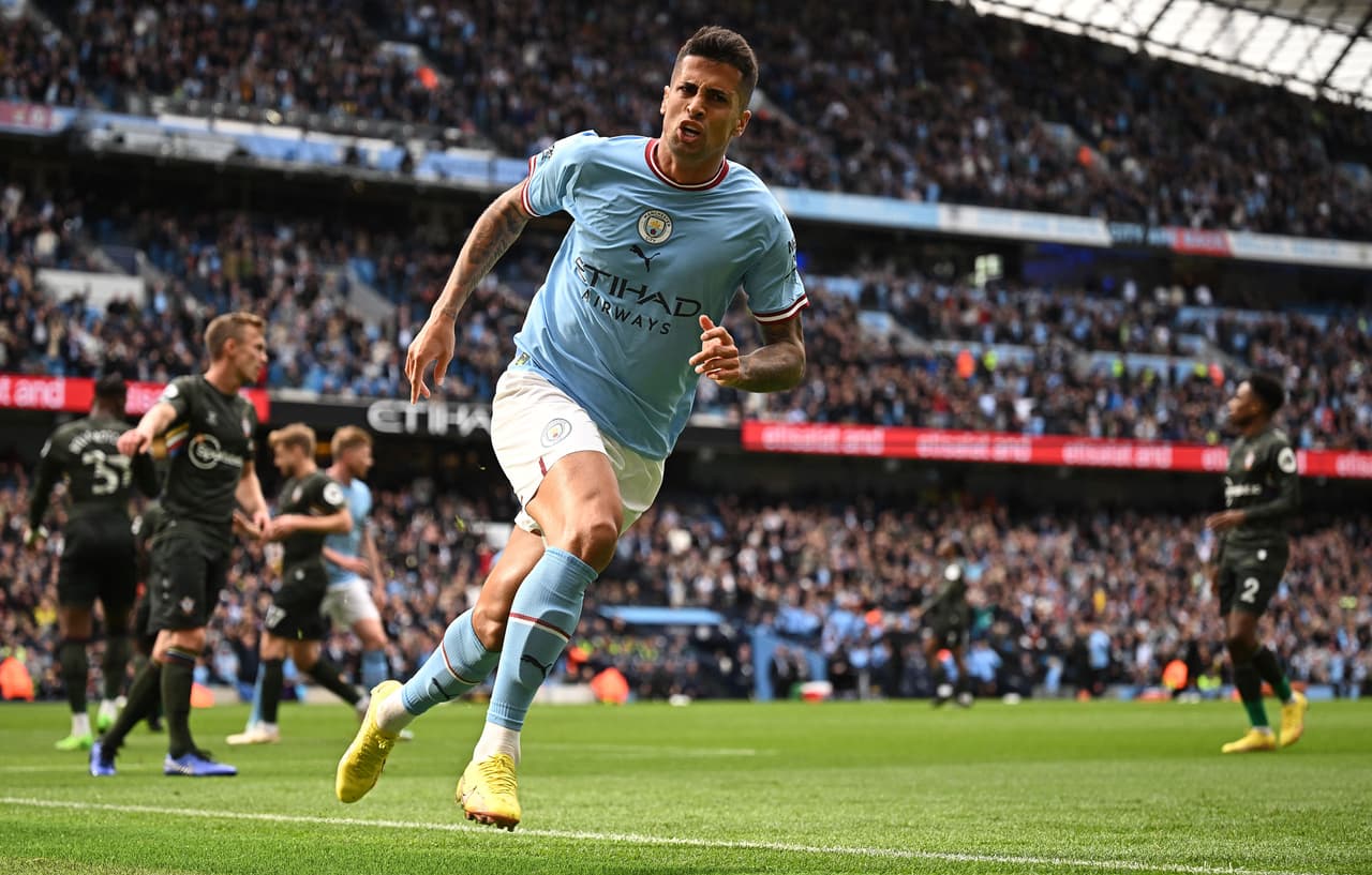 Manchester City aplastó 4-0 al Southampton con goles de Joao Cancelo, Phil Foden, Riyad Mahrez y Erling Haaland en la Jornada 10 de la Premier League.