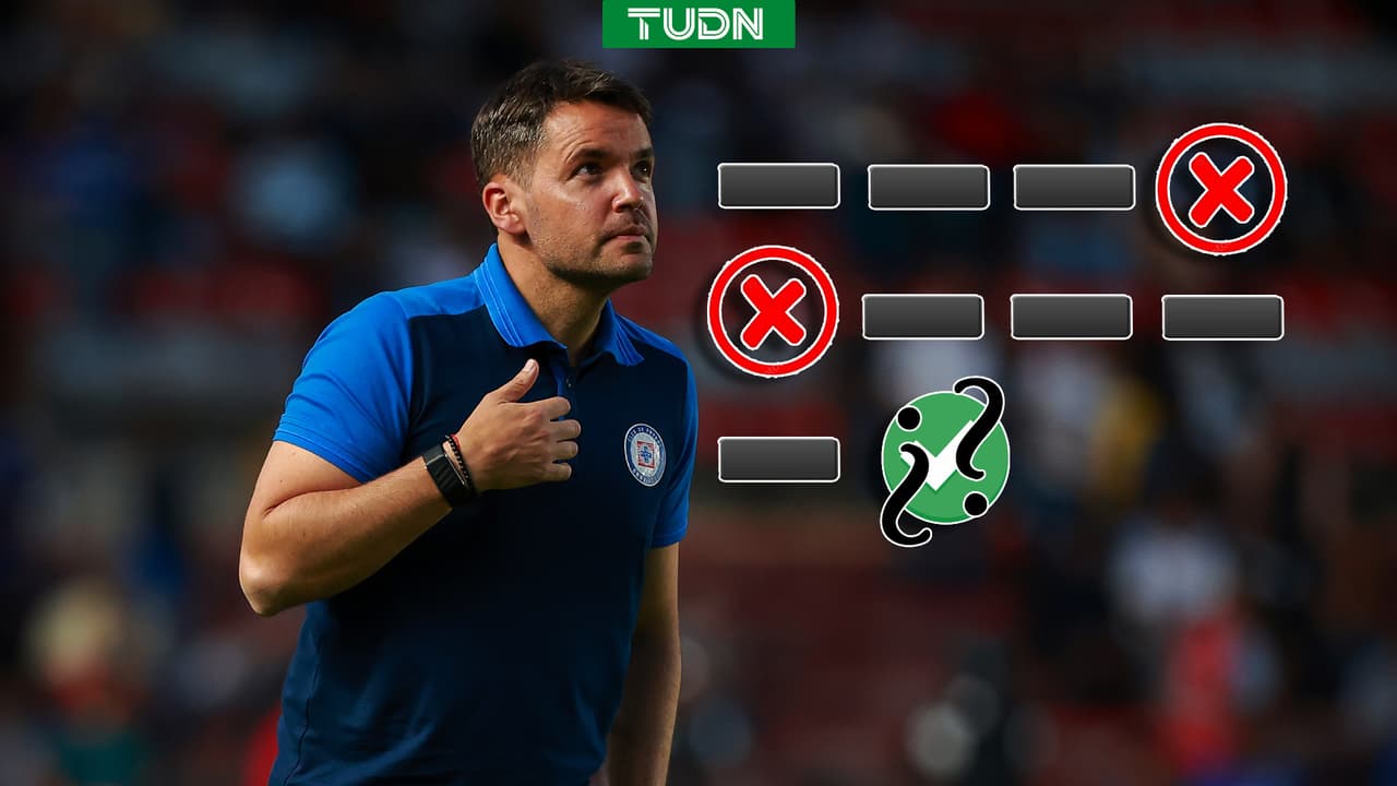 Nicolas Larcamón tiene en Cruz Azul la segunda peor racha sin ganar en torneos cortos