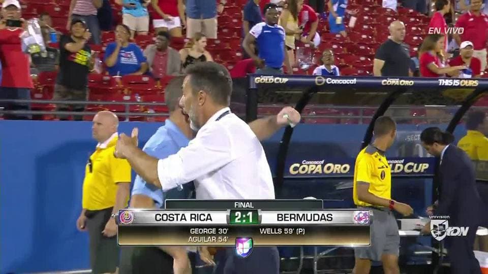 ¡Terminó el segundo tiempo!