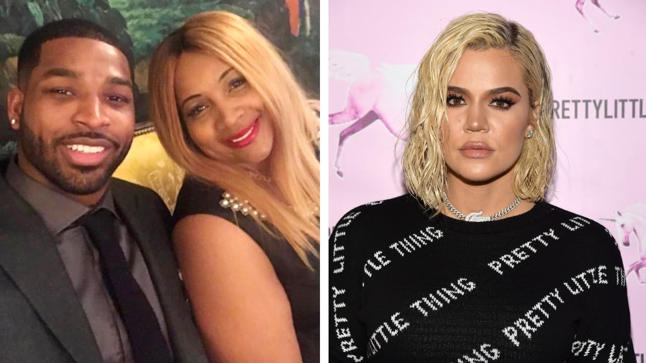 Muere la madre de Tristan Thompson y su ex Khloé Kardashian lo acompaña a despedirla