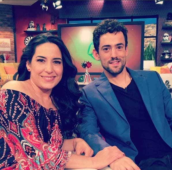 Invitados de súper lujo: Tiare Scanda y Luis Gerardo Méndez.