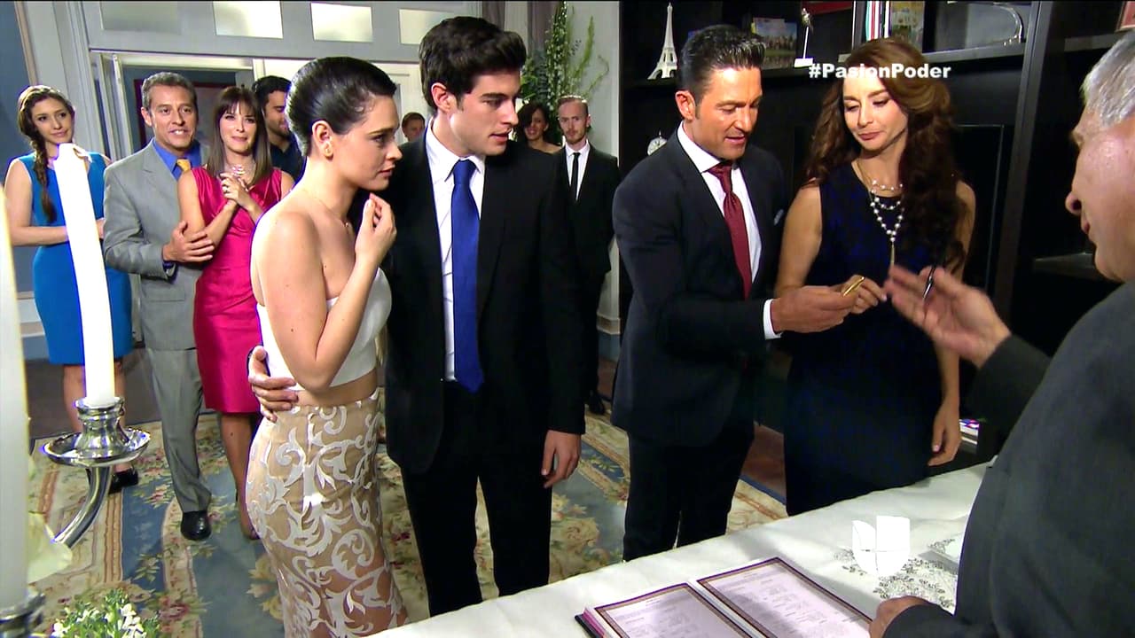 ¡Qué alegría! Al fin son marido y mujer.