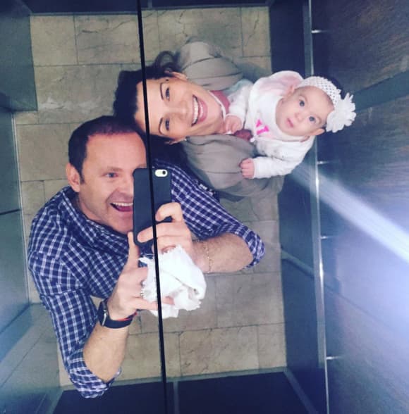 La culminación de ese gran amor fue sin duda el nacimiento de Baby Michelle.