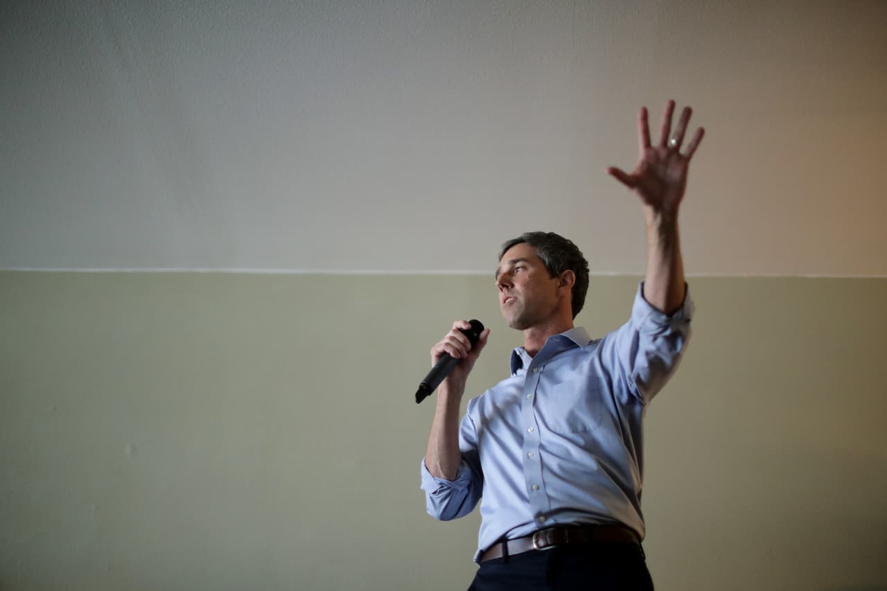 Beto O'Rourke le arrebata un importante récord a Bernie Sanders e impulsa su carrera por la nominación demócrata