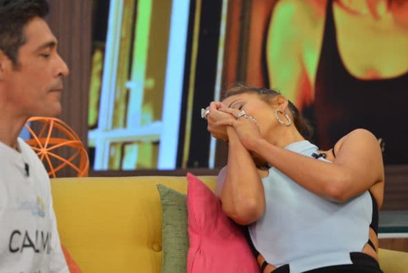 E hizo una confesión que dejó a Johnny Lozada casi sin habla.