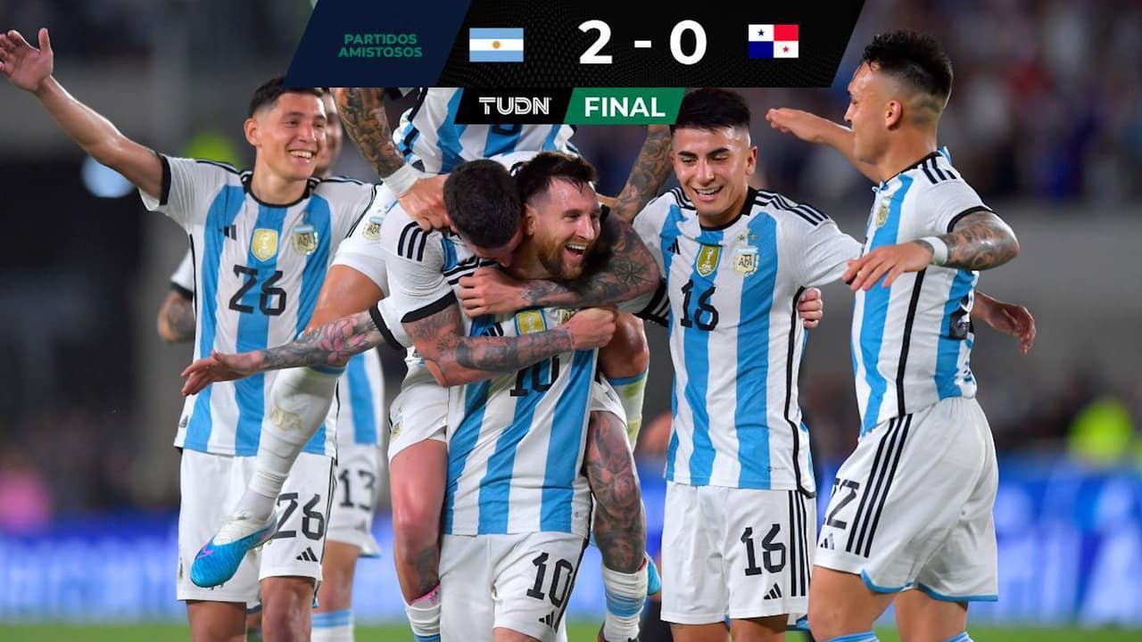 Messi hace golazo en el triunfo de Argentina ante Panamá  