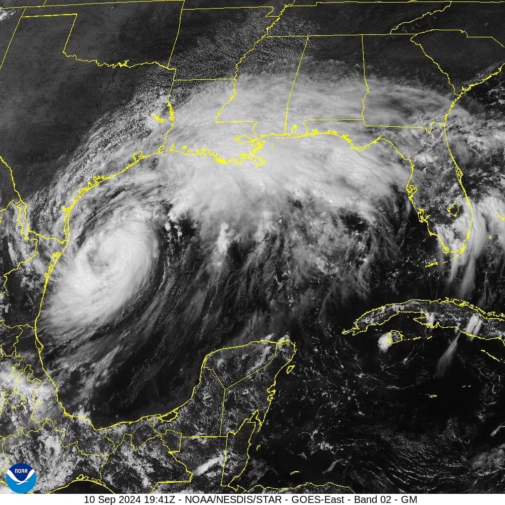 Louisiana acelera preparativos para recibir a Francine, mientras se fortalece en el golfo de México
