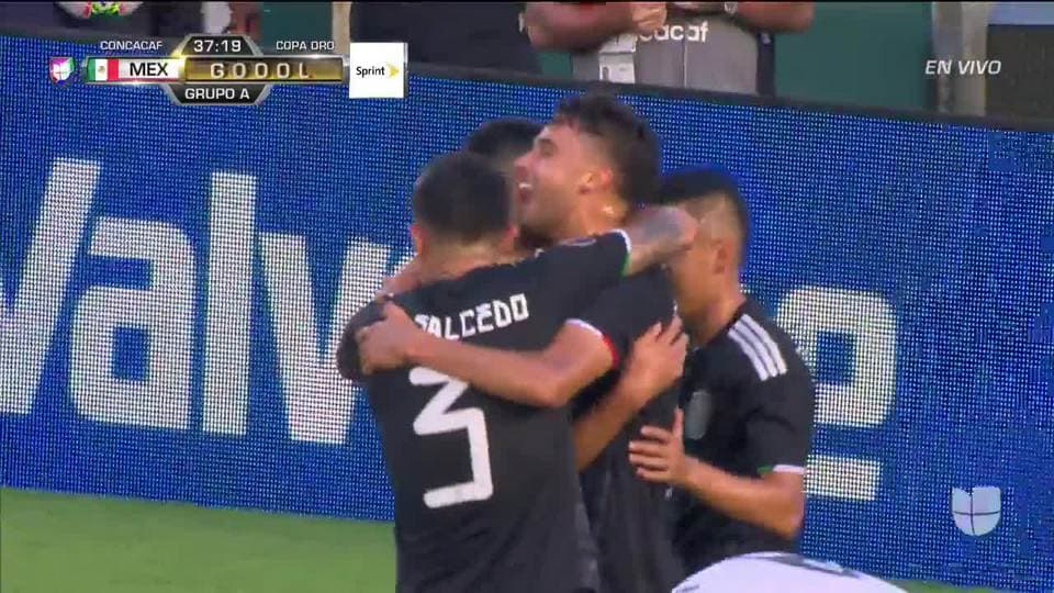 ¡GOOOL! Diego Reyes anota para Mexico
