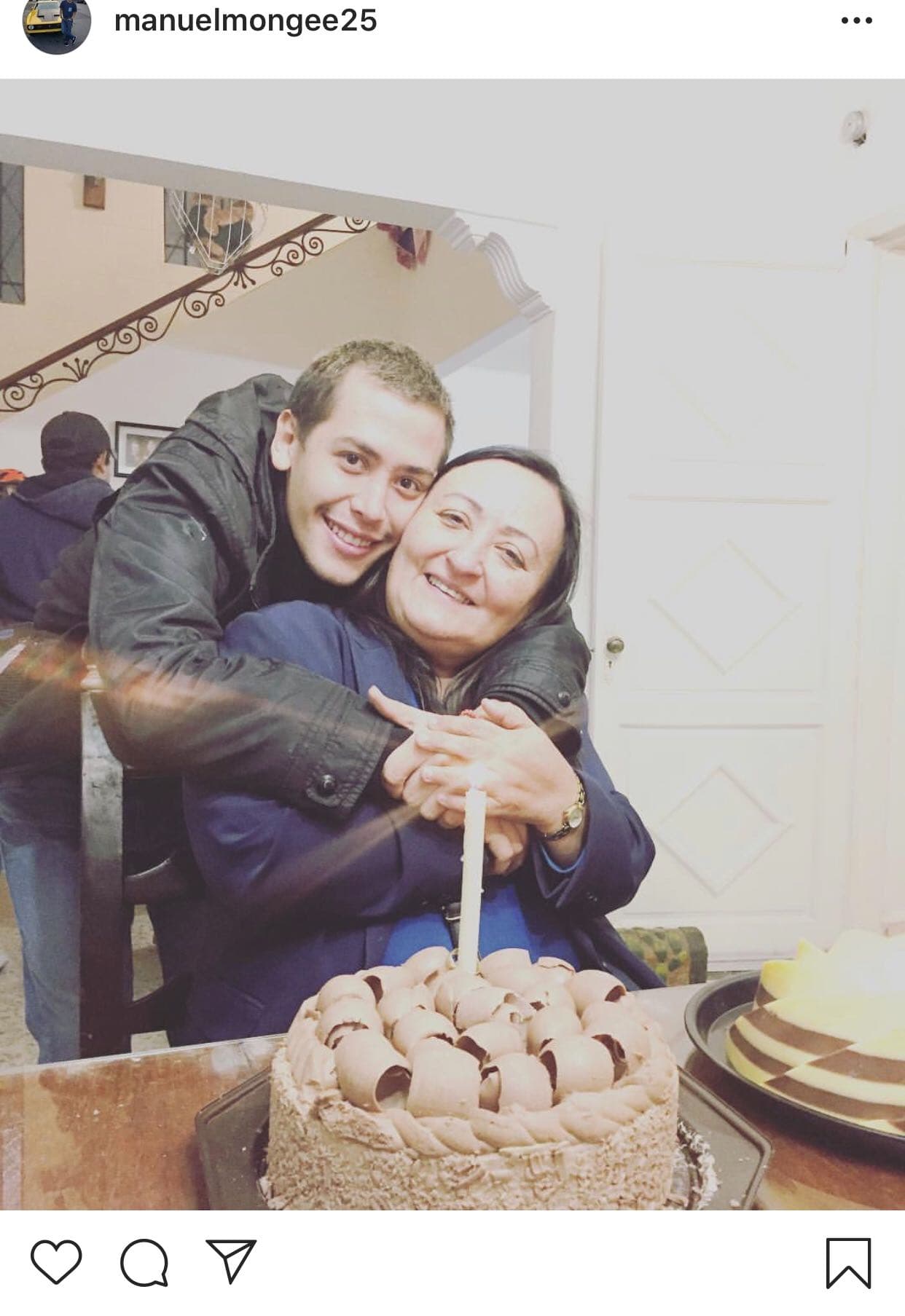 El joven es 
<b>hijo de María Eugenia Plascencia</b> y suele publicar en Instagram imágenes con ella y su famosa abuela.