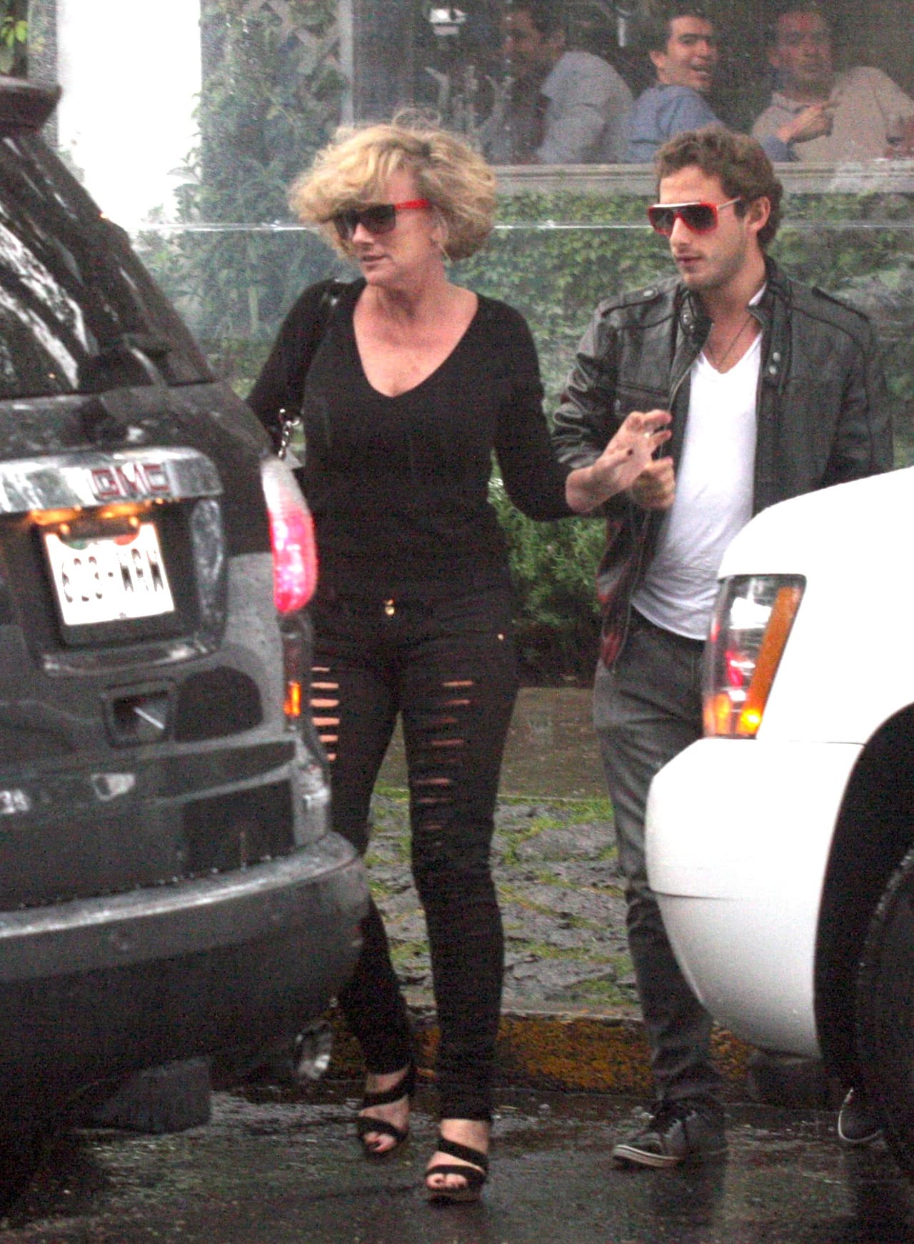 Christian Bach fue suegra de Grettell durante casi dos años, pues Valdez fue novia de Sebastián Zurita, sin importar que ella fuera 11 años mayor a él.