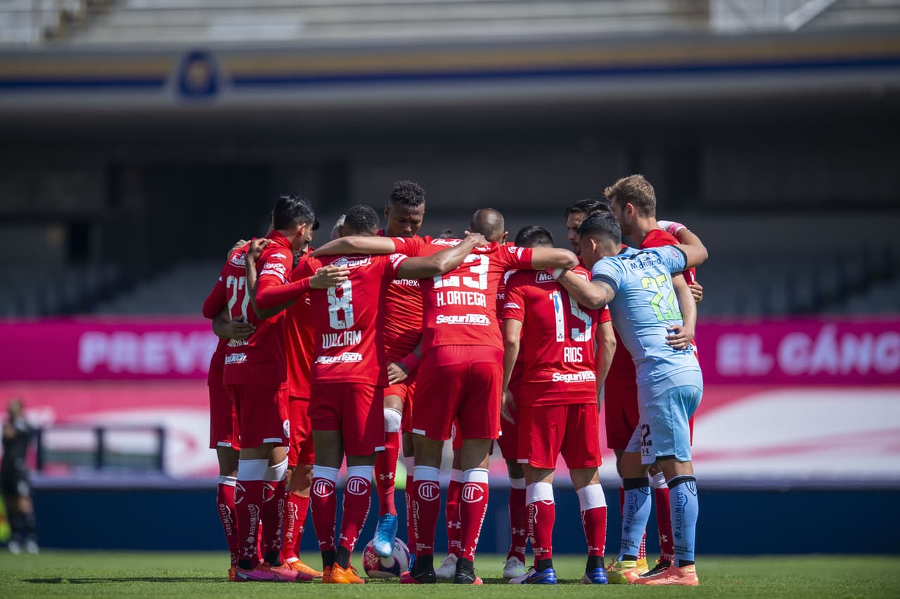 En estos minutos iniciales, Toluca no ha generado oportunidades de gol.