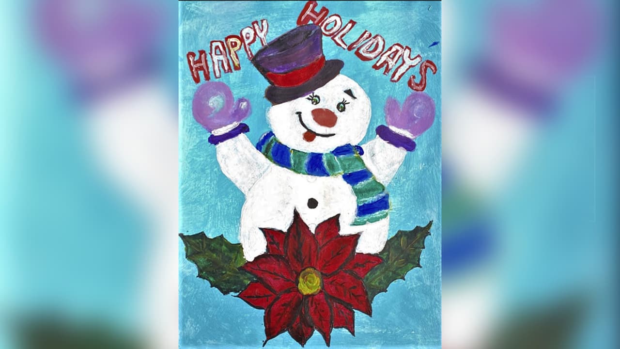 Entre las tres ganadoras estuvo esta perteneciente al estudiante de quinto grado, Ediel Chávez, de la escuela primaria Crespo.