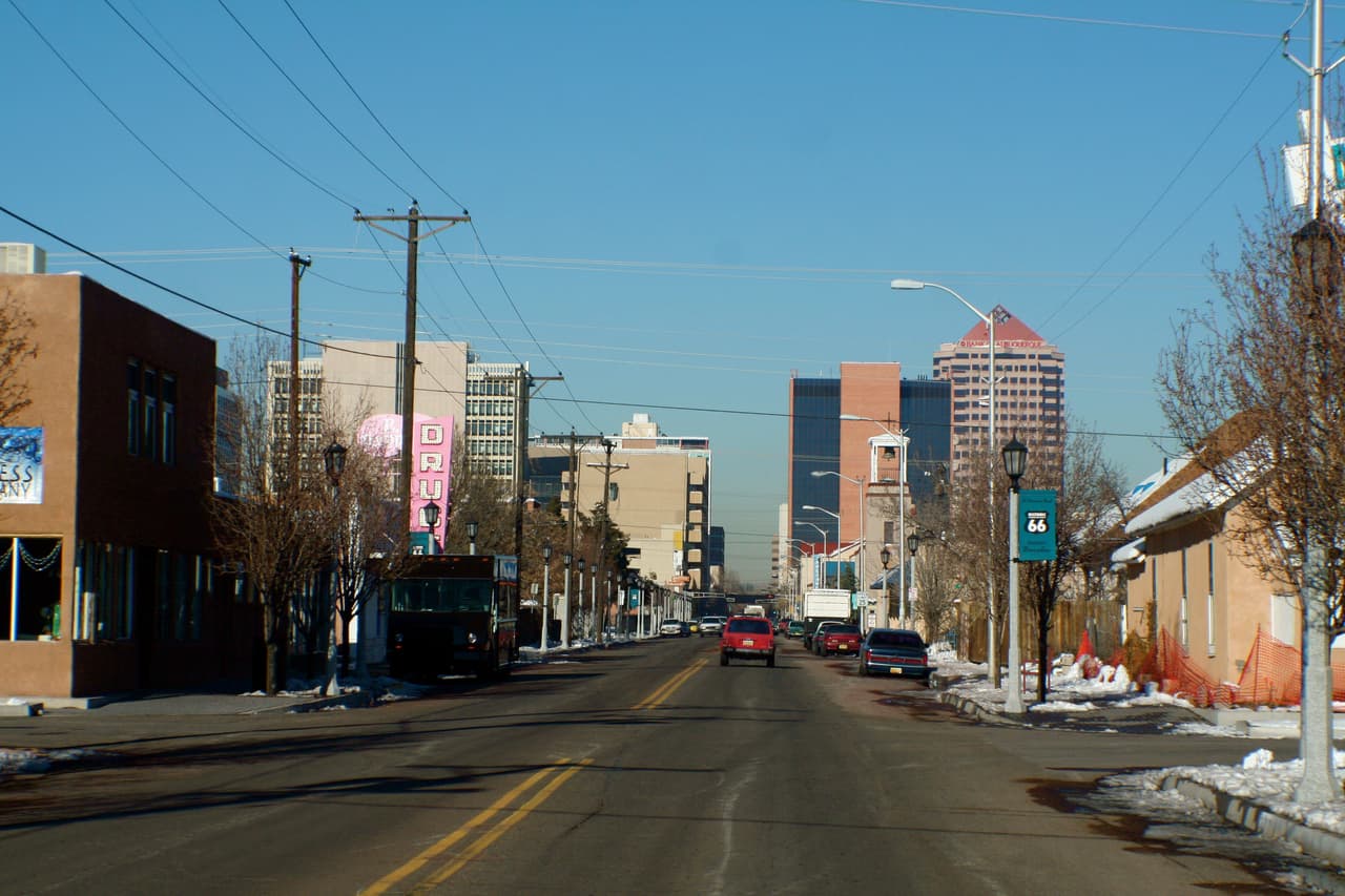 Albuquerque es la principal ciudad de la 'megaregión' "Albuquerque Plateaus".