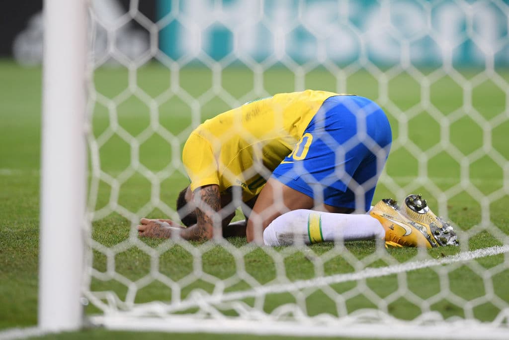 Parecía que la derrota era inminente para el jugador de París Saint-Germain, que se vio encerrado por la estrategia del técnico de Bélgica, Roberto Martínez.