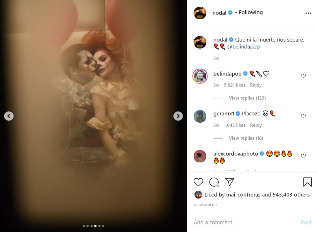 La actriz y cantante de 28 años respondió el comentario con dos emoticonos que hacen alusión a la película y un corazón blanco.
<br>