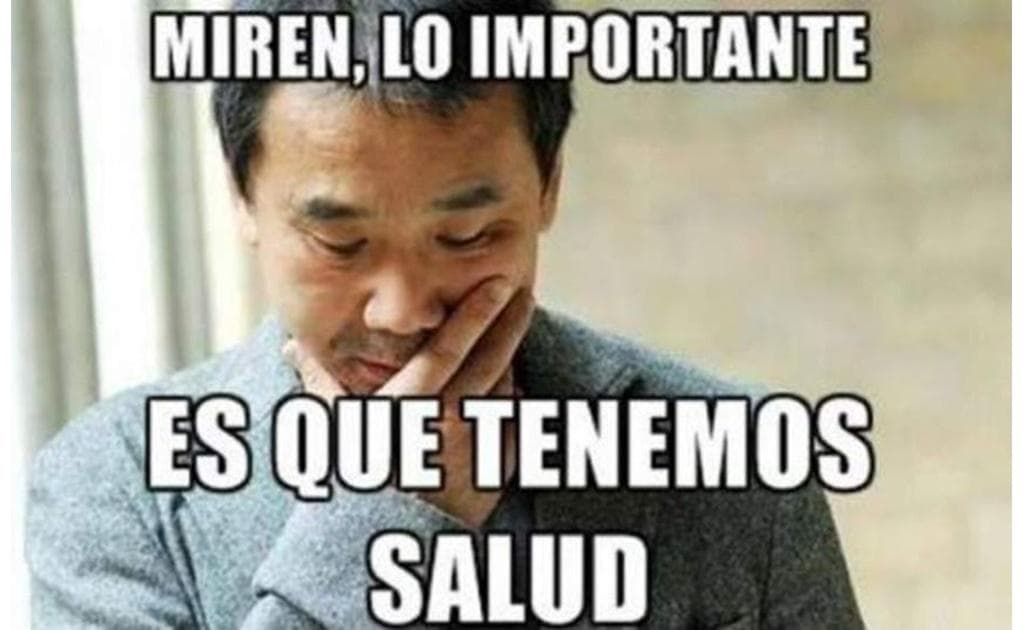 Haruki Murakami reflexionando sobre una derrota más.