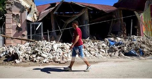 Las casas en Guánica fueron de las más afectadas.
