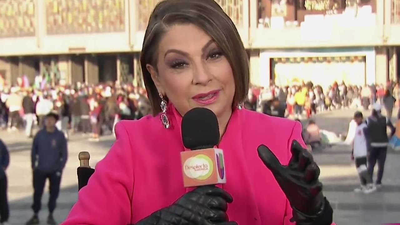 María Antonieta Collins está lista, junto a millones de mexicanos, para celebrar a la Virgen de Guadalupe