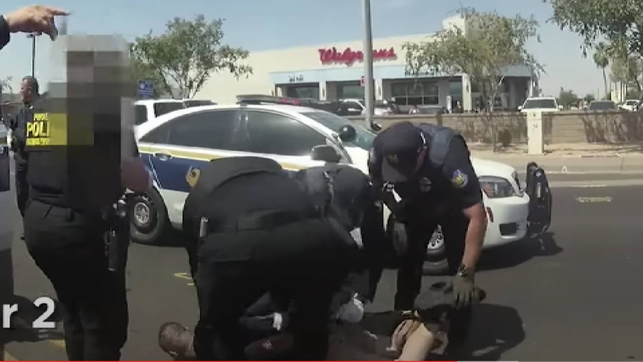 Revelan el video de la confrontación con un sospechoso que murió bajo custodia de policías en Maryvale