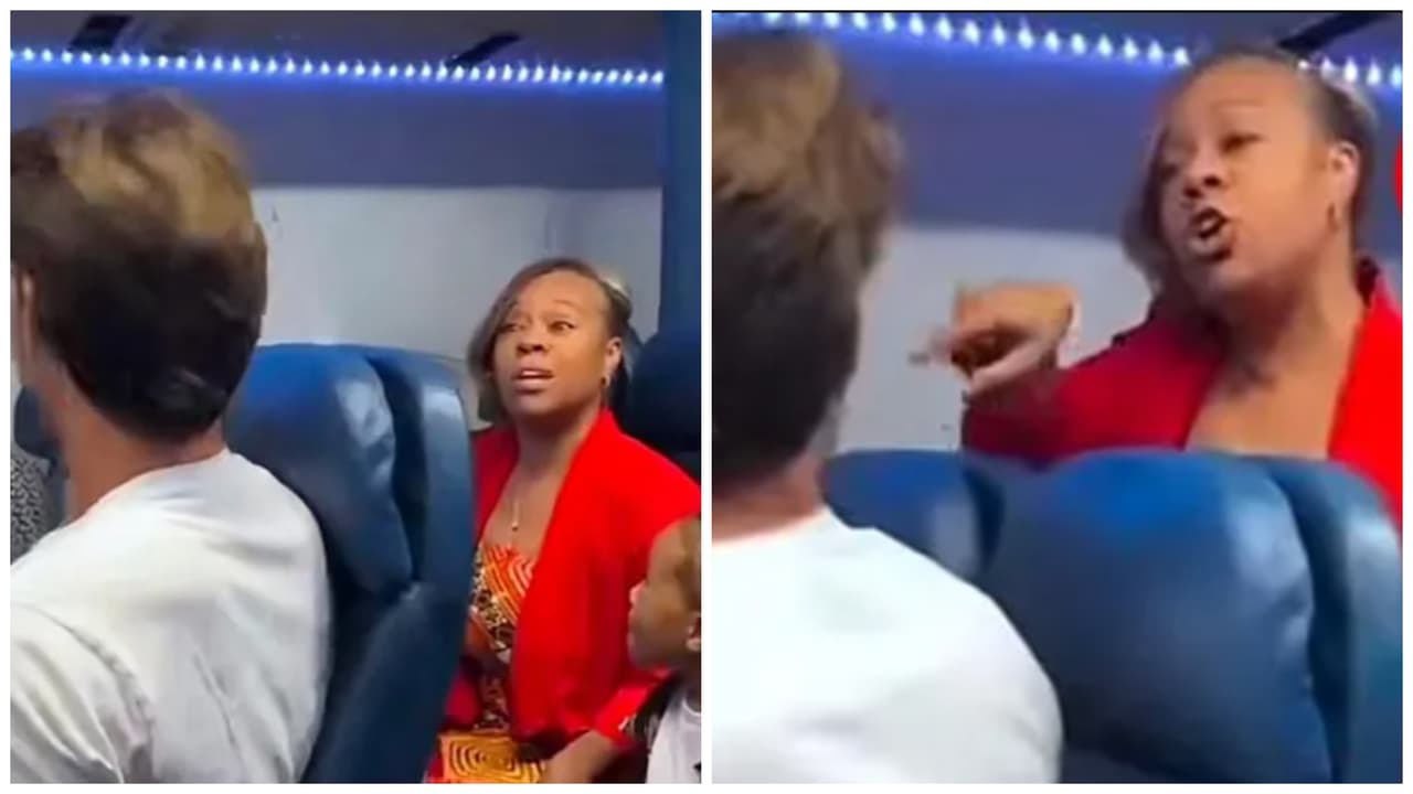 Mujer explota contra pasajeros que se quejaron del comportamiento de su hijo en un avión