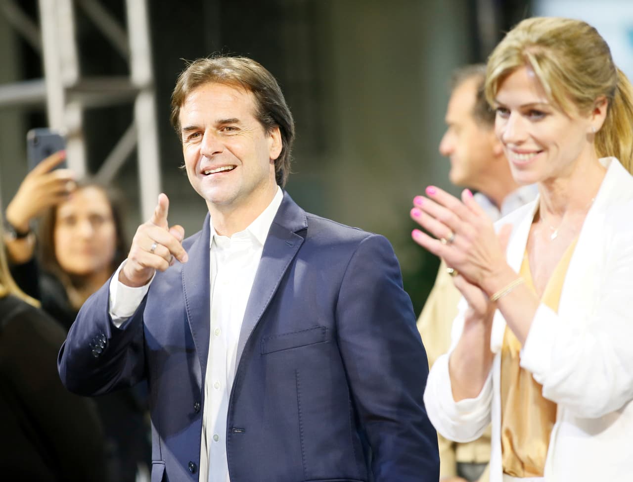 Luis Lacalle, presidente electo de Uruguay.