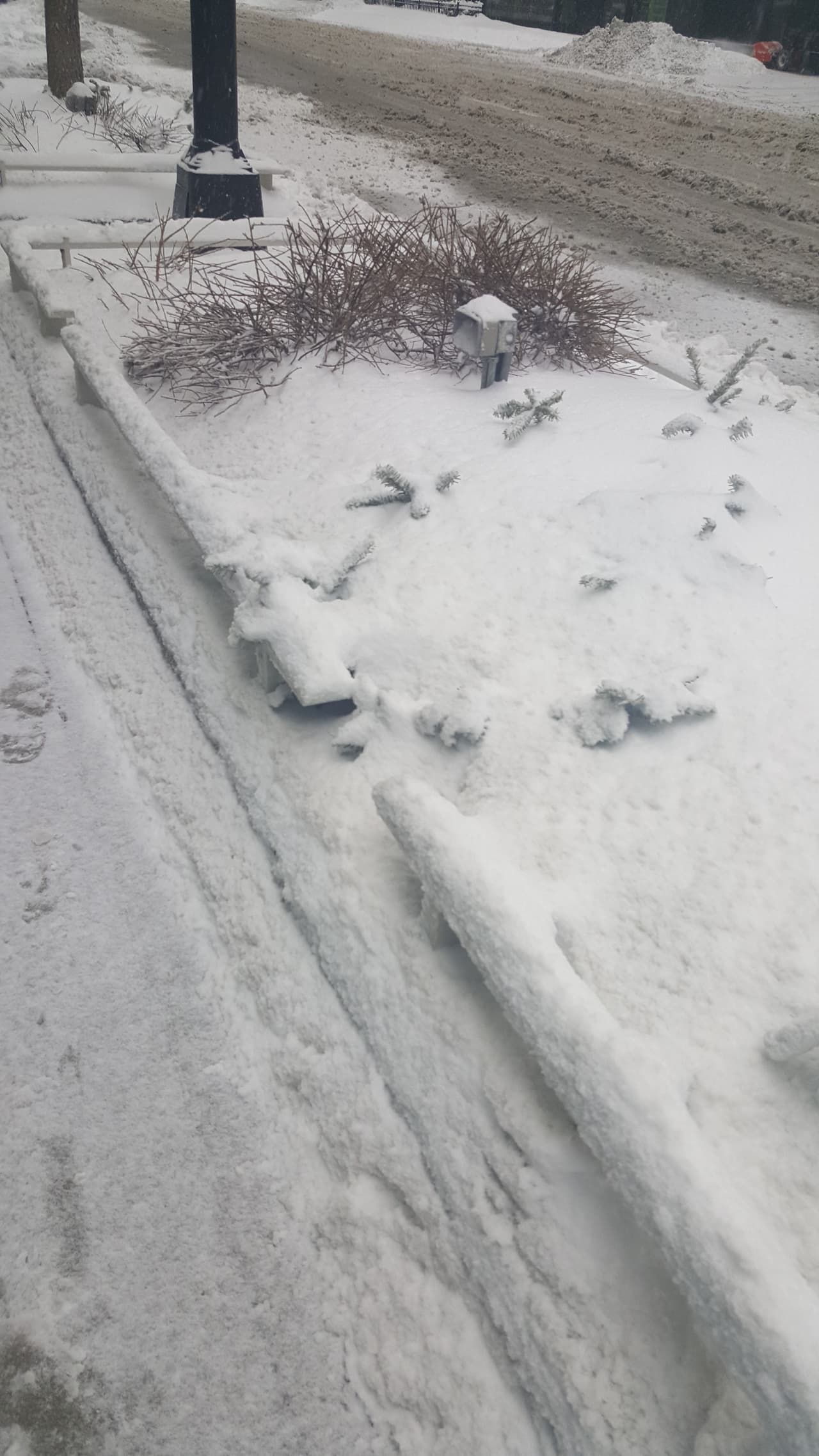 Debido a las inclemencias del tiempo, más de 1,000 vuelos en los aeropuertos de la ciudad fueron cancelados y se han reportado decenas de accidentes en autopistas y carreteras.