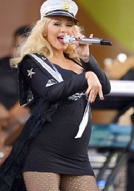 Y es que la cantante se esforzó al máximo para recuperarse después de su segundo embrazo.