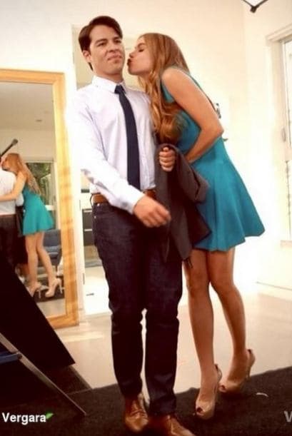 A Sofía le encanta andar de besucona y parece que nadie se puede escapar.