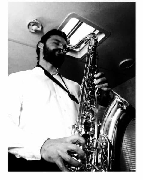 Compró este saxofón en uno de sus viajes a Nueva York.