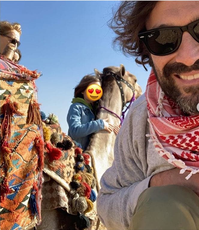 El actor también contó cómo va su relación con la madre de sus hijas, de quien se separó en el año 2015. 
<br>